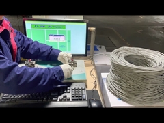 PVC Jacket FTP Lan Cable CAT5e Copper Conductor Wire Cable ODM