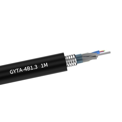 Outdoor Single Mode 4 Core Ofc Cable GYTA Fiber Optic Cable